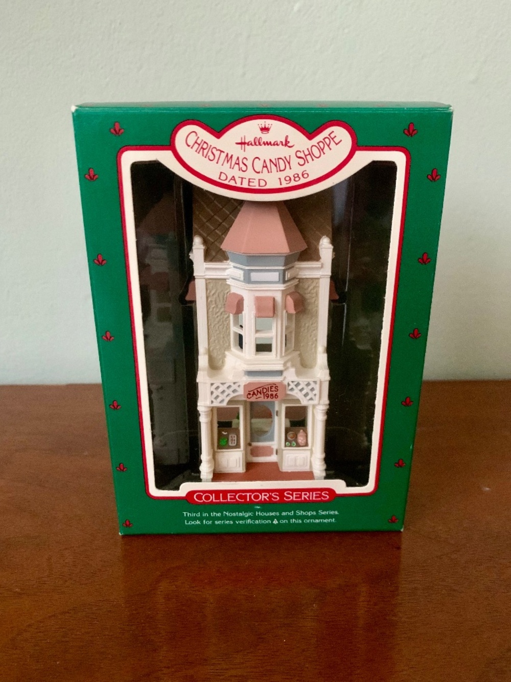 Hallmark Keepsake Ornament  Candy Shoppe 1986 #3 in Series